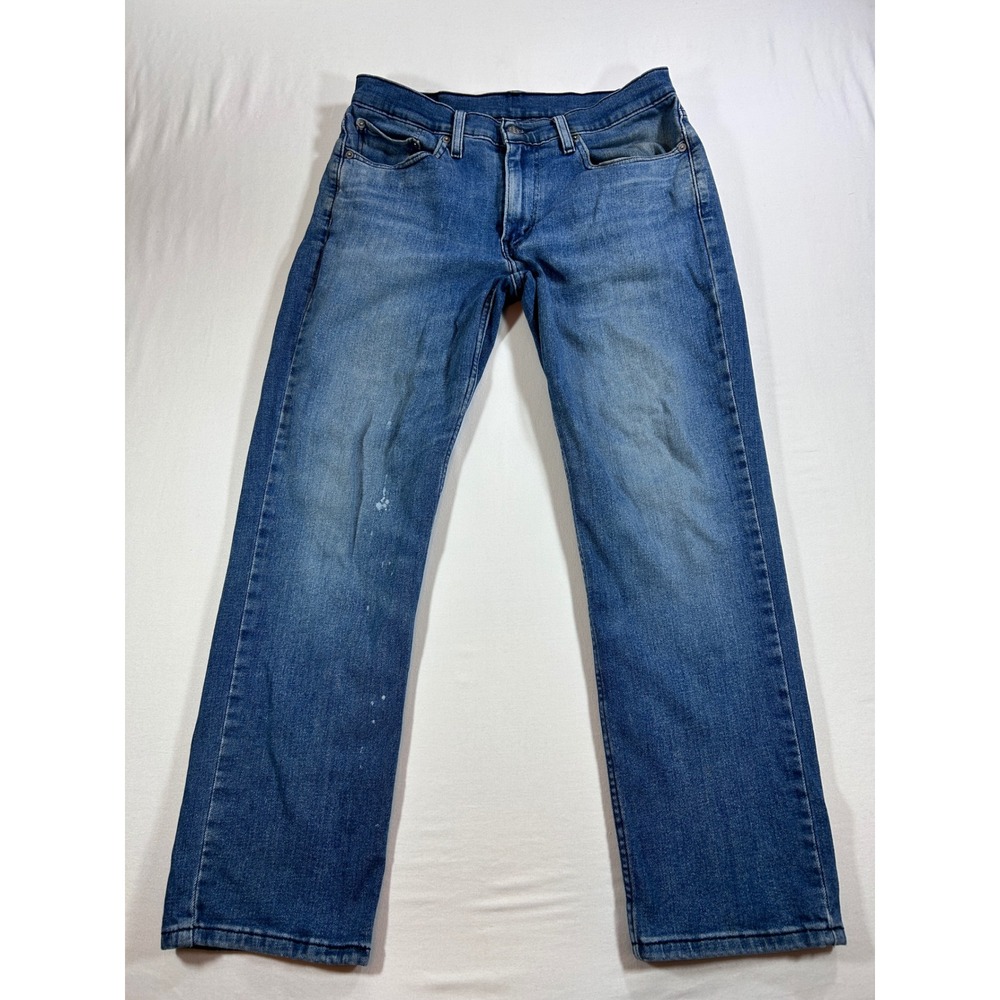 Levi's 514 Straight Fit Jeans Mens 32x30 Medium Wash Blue Denim Pants